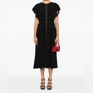 NEW ULLA JOHNSON anais dress in noir